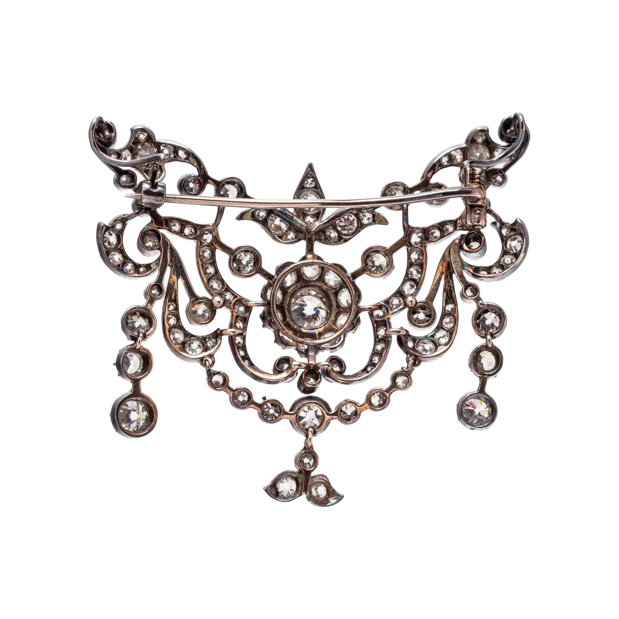 DIAMOND BROOCH