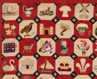 A Victorian Needlepoint Sampler