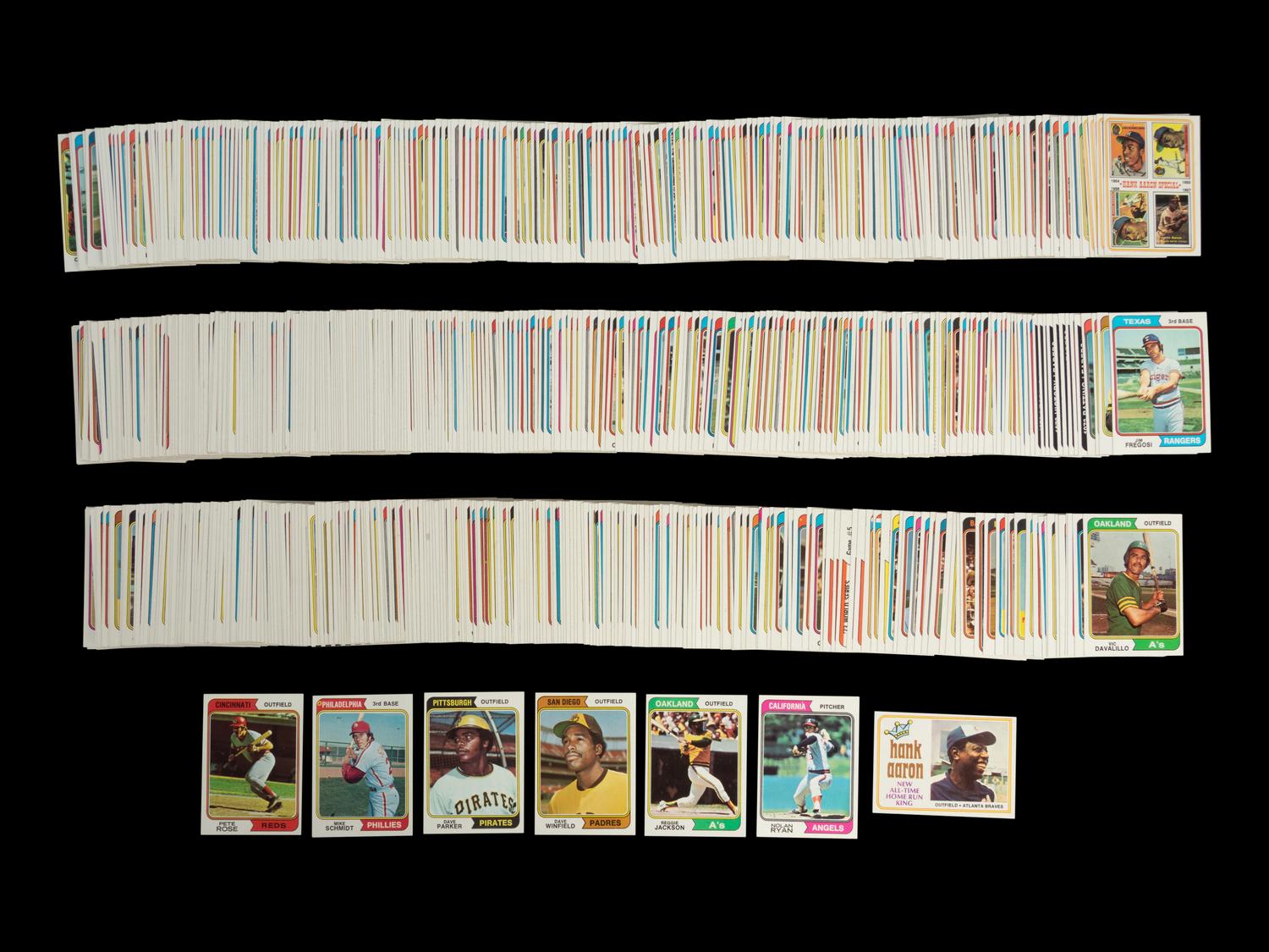 A Complete Set of 1974 Topps Baseball Cards (660/660)