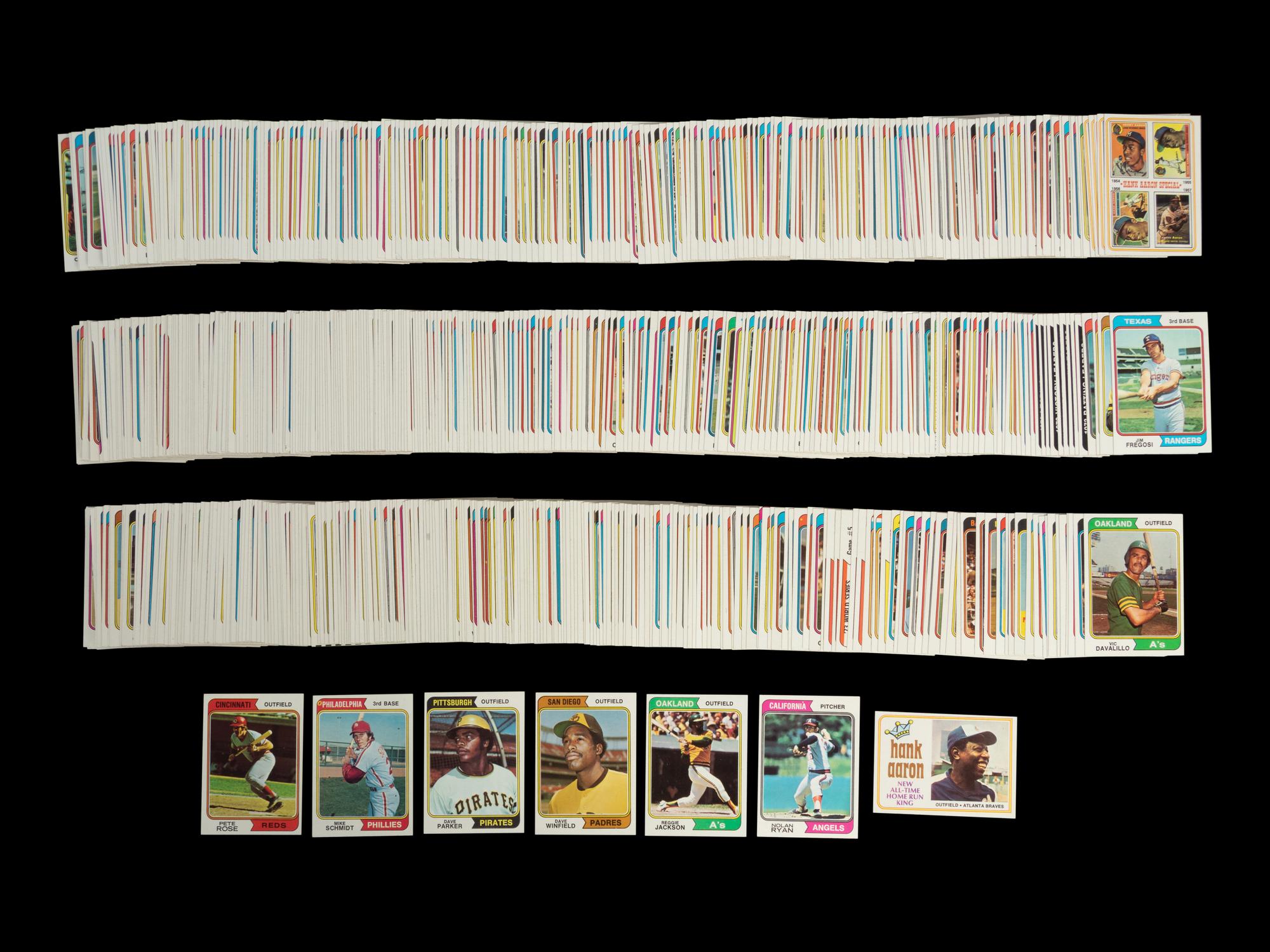 A Complete Set of 1974 Topps Baseball Cards (660/660)