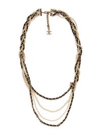Chanel Faux Pearl and Chain Necklace, 2017