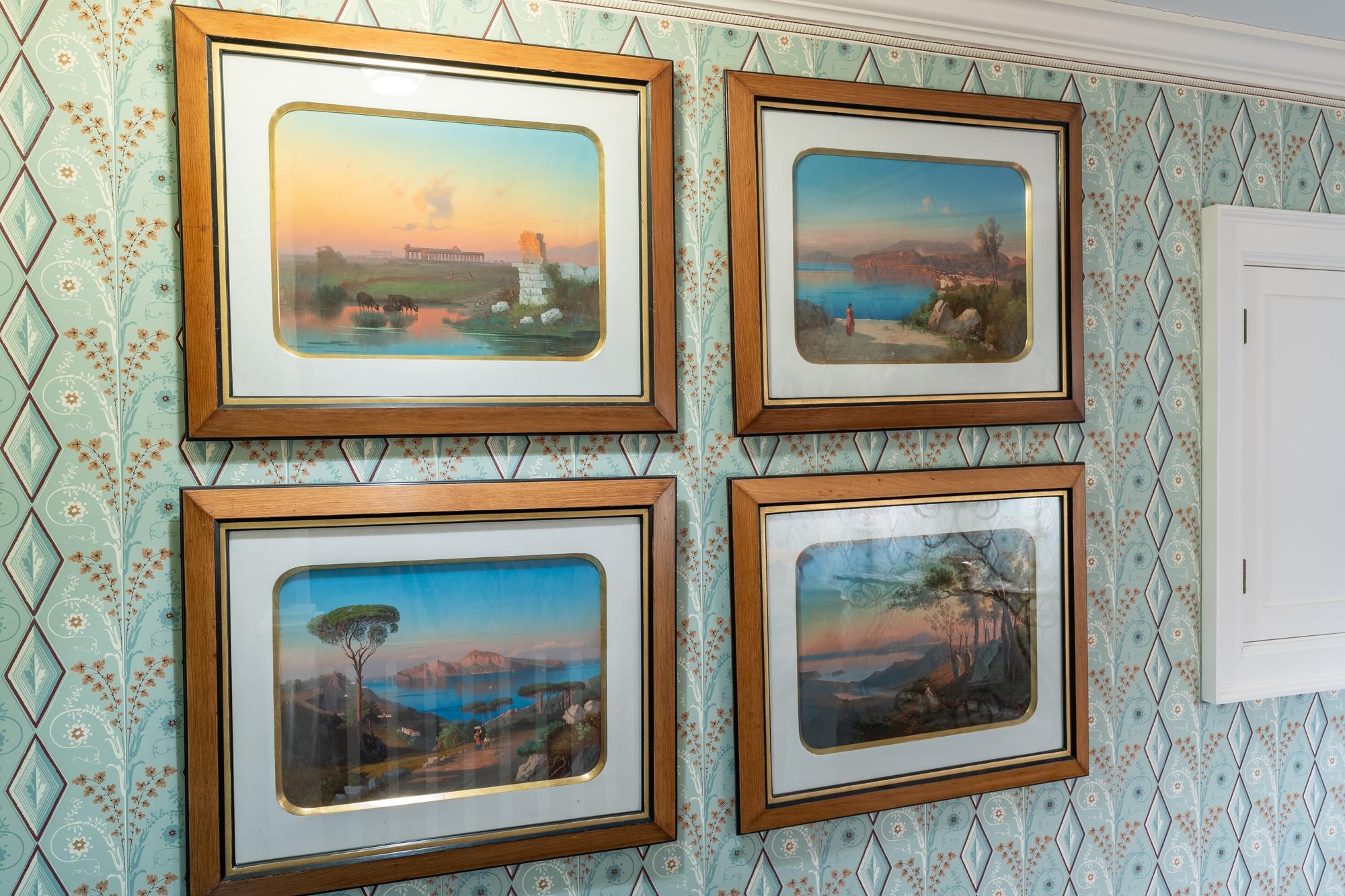 Four Views of Naples and the Roman Campagna