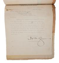 [NATIVE AMERICAN]. Papers associated with the Sioux, Assiniboine, and Ponca Nations, ca early 1900s.