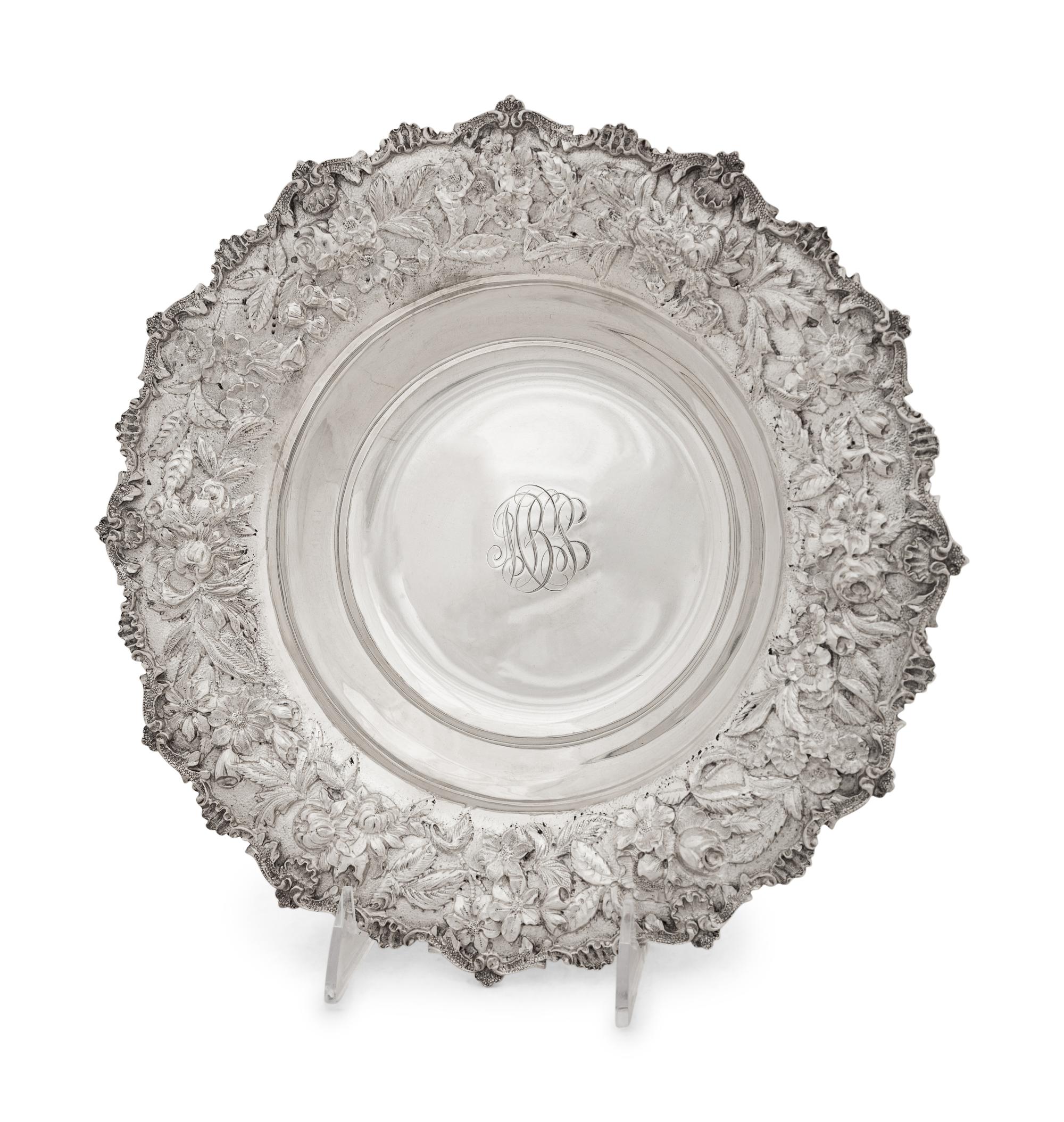 An American Weighted Silver Vase