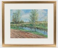 Artist Unknown, (20th century), Riverbank