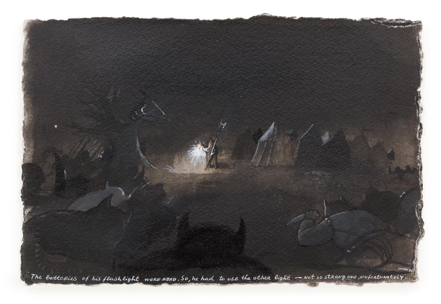 Nedko Solakov, (Bulgarian, b. 1957), Untitled (from Once Upon a Time), 1995-96 (a group of four works)
