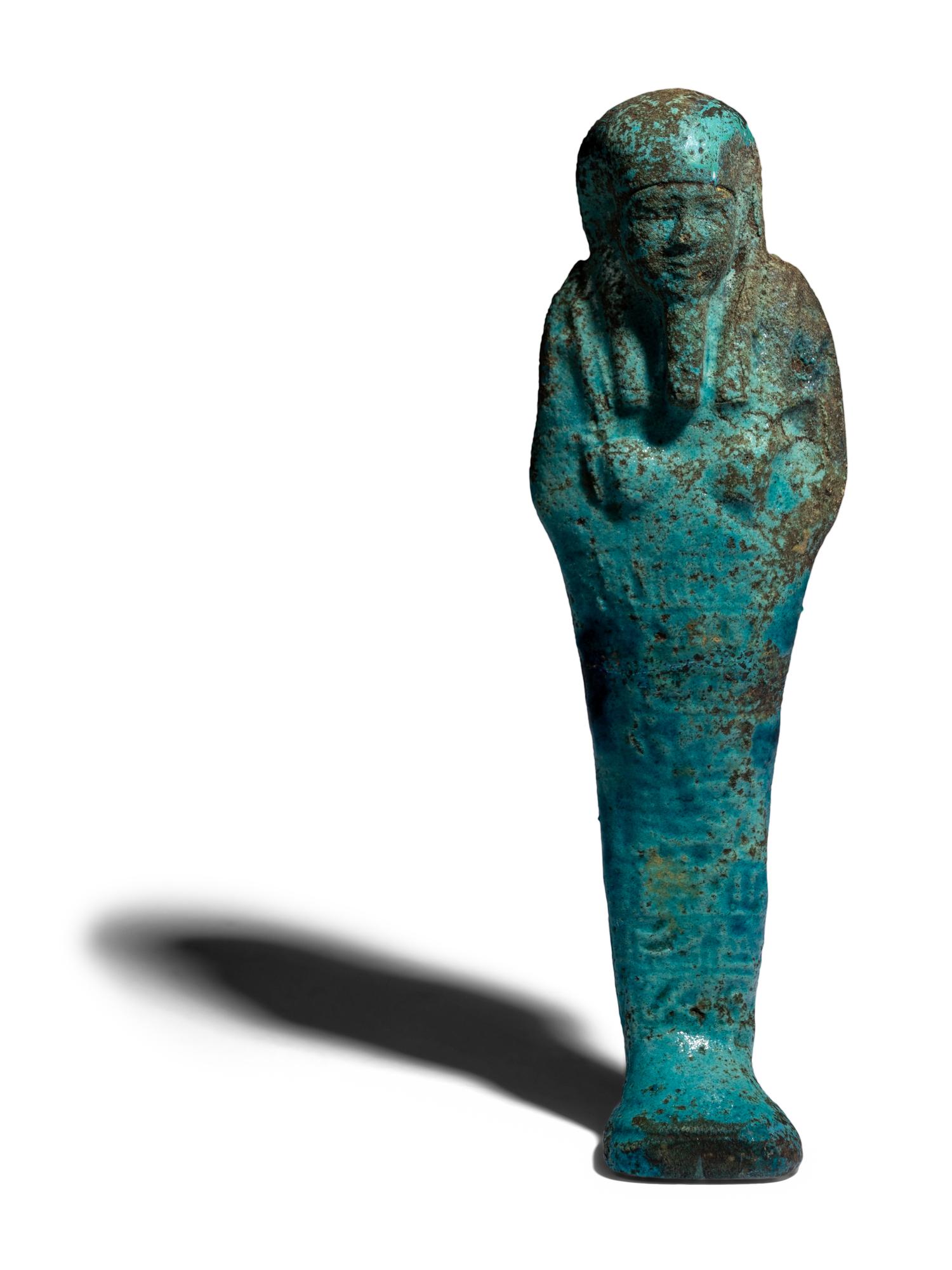 An Egyptian Faience Ushabti