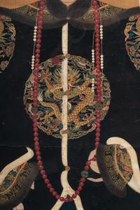 A Pair of Portraits of a Manchu Royal Prince and Princess