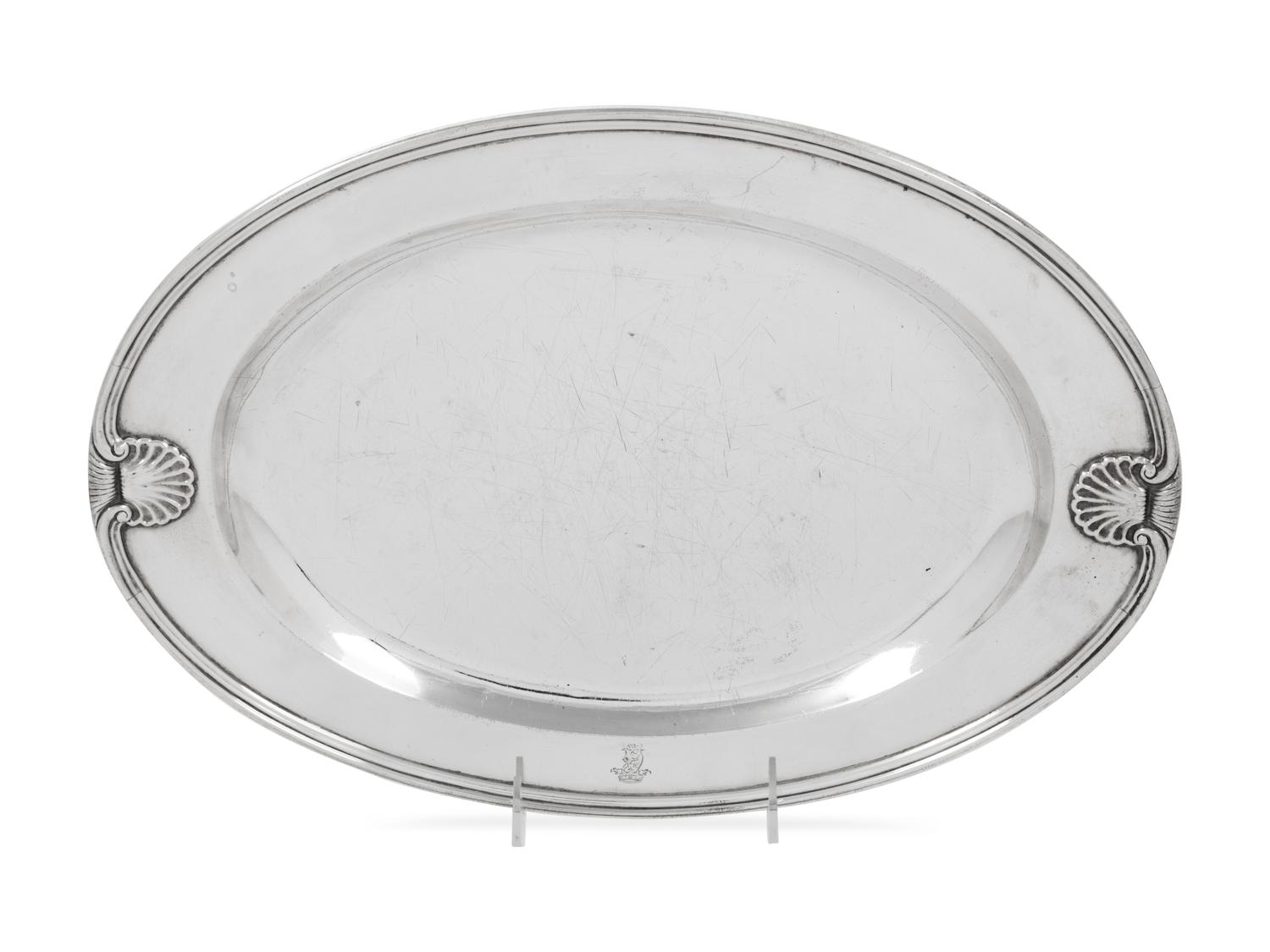 An American Silver Serving Platter