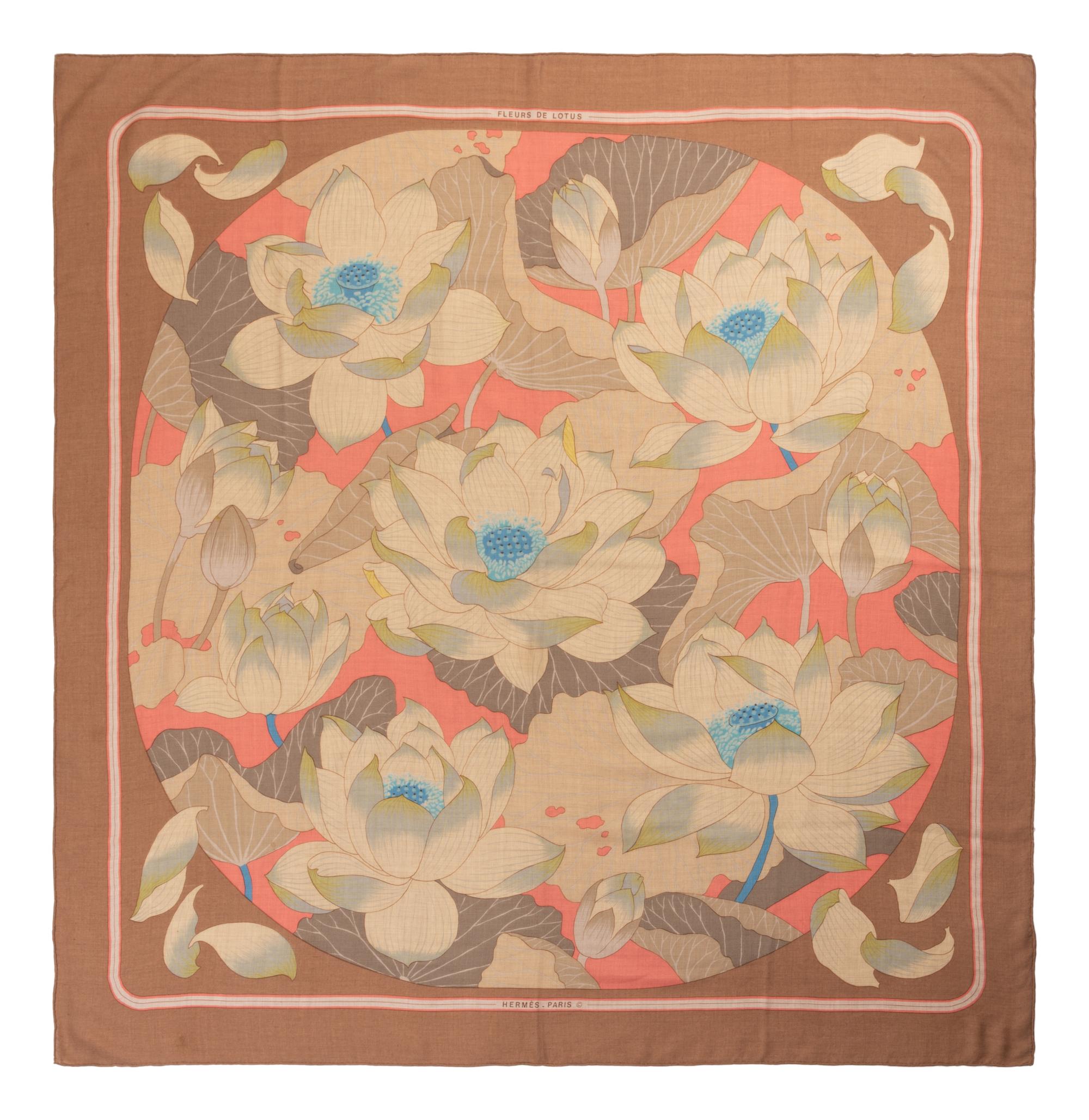 Hermès 140cm Cashmere/Silk Scarf