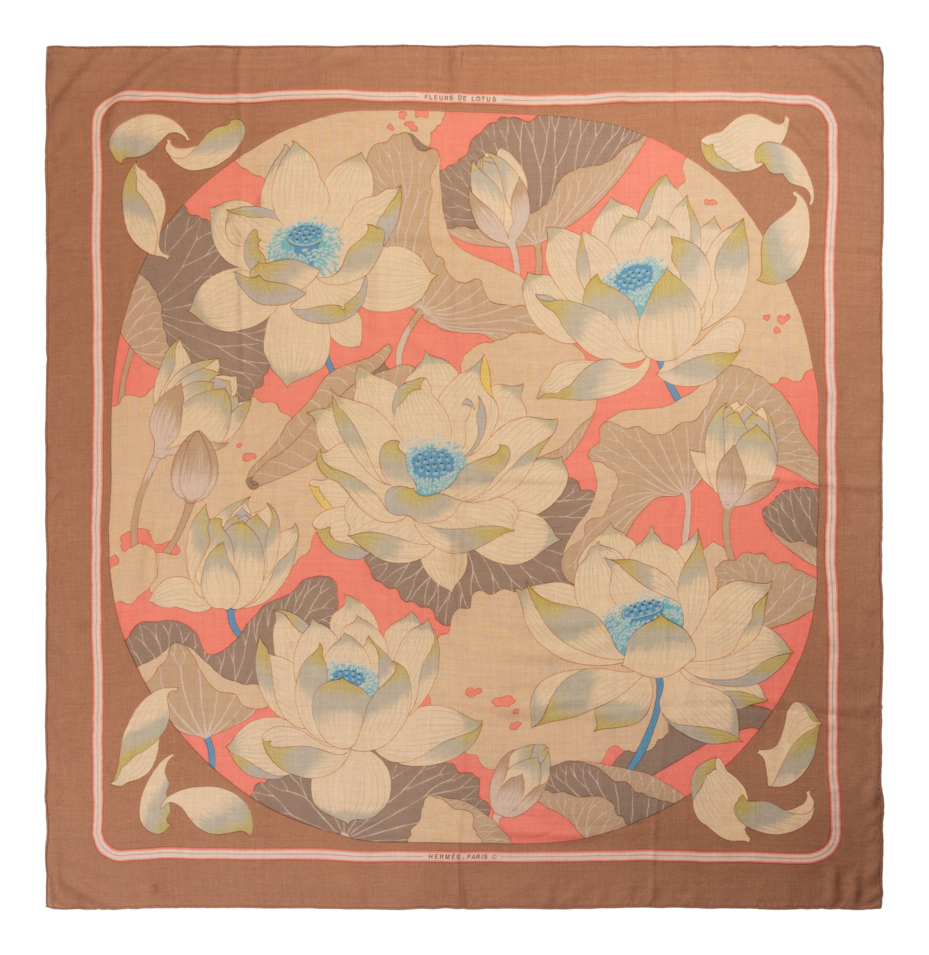 Hermès 140cm Cashmere/Silk Scarf