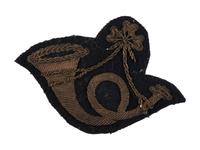 [MILITARIA]. Infantry officer's tailcoat insignia.