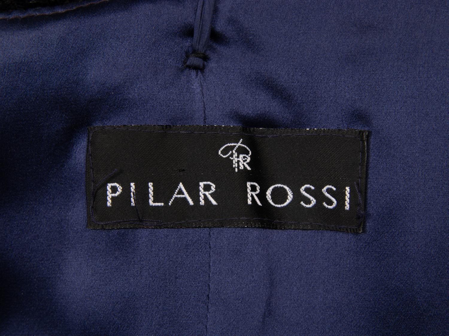 Pilar Rossi, Sequined Evening Gown