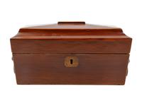 An English Mahogany Tea Caddy