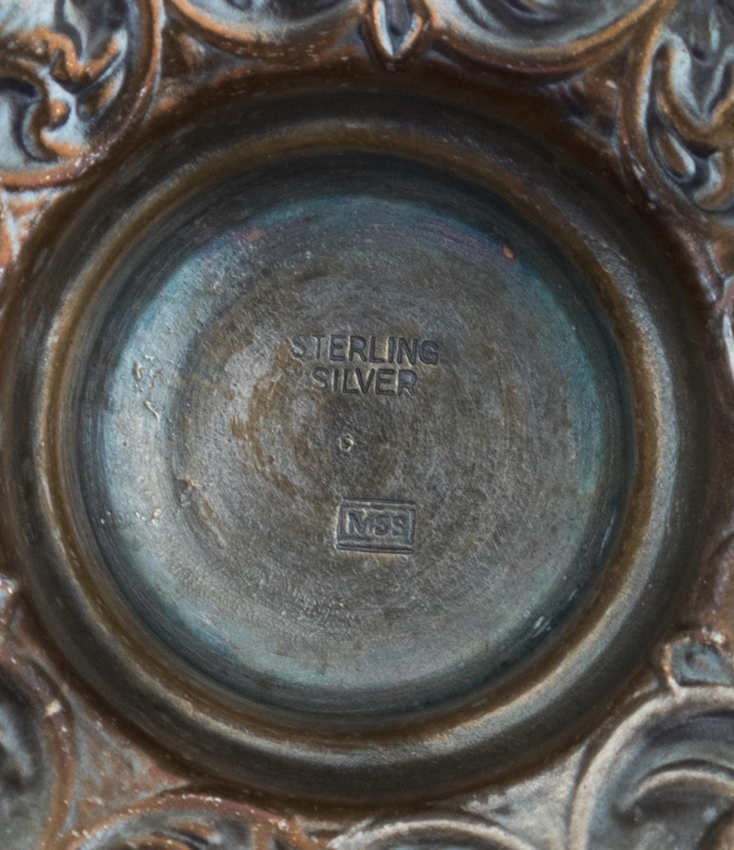 Two Continental Silver Spice Boxes