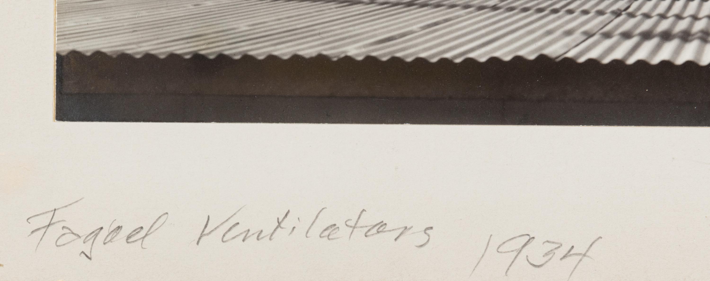 Imogen Cunningham Fageol Ventilators, 1934