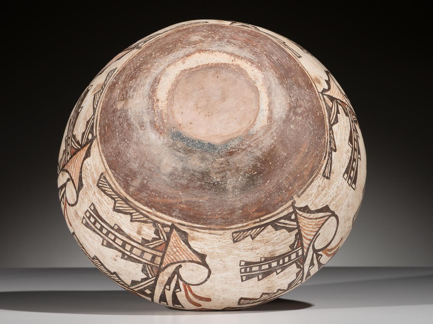 Zuni Polychrome Pottery Olla