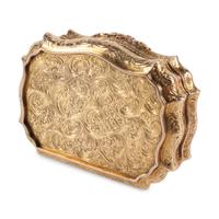 A German 14-Karat Gold Snuff Box
