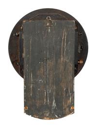 An English Brass-Inlay Presentation Wall Clock