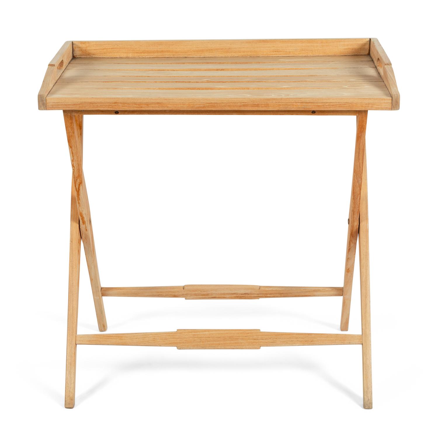 A Teak Outdoor Nine-Piece Furniture Suite