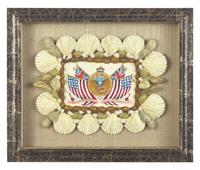 Mellie Cooper (b. 1949), E. Pluribus Unum: Eagle with Flags
