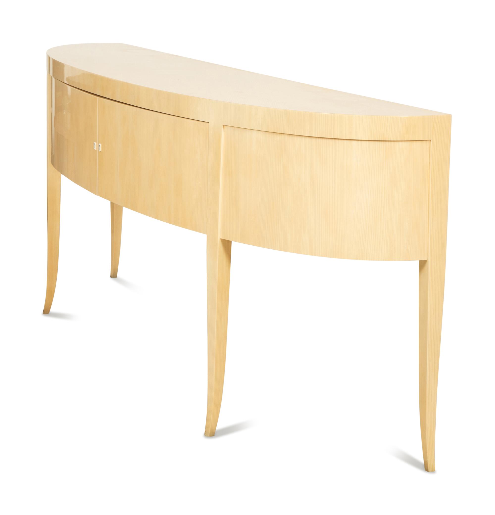 A Sally Sirkin Lewis for J. Robert Scott Bow Front Sideboard