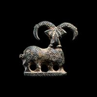 A Luristan Bronze Ibex