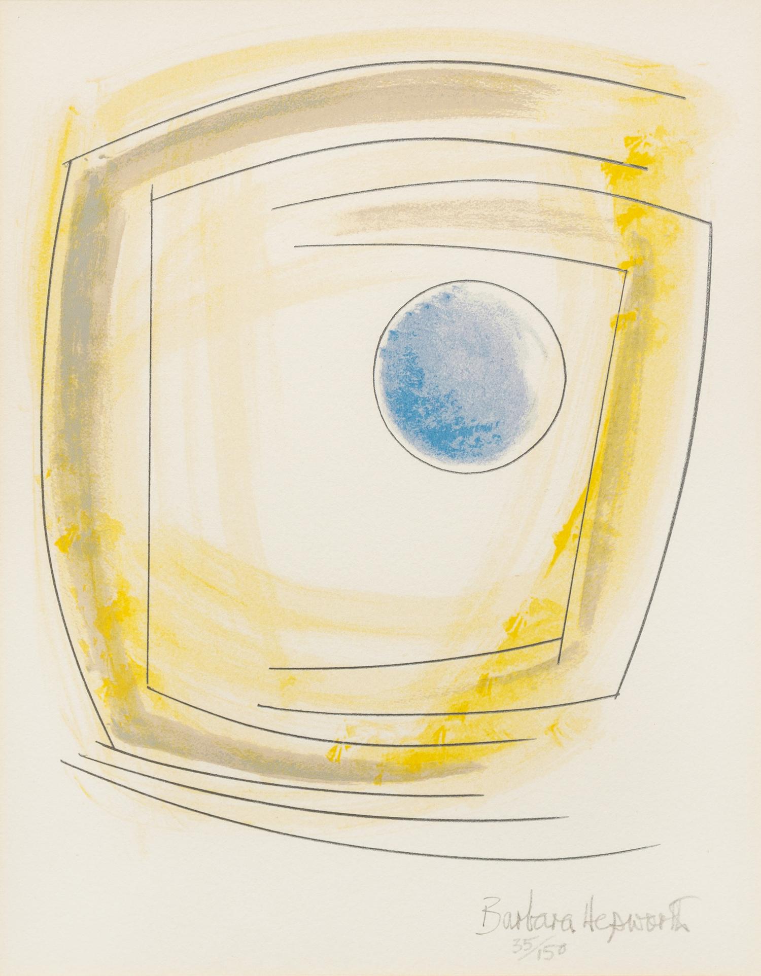 Barbara Hepworth, (British, 1903-1975), Winter Solstice, 1971