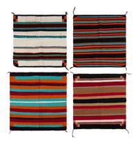 A Group of Single Saddle Blankets