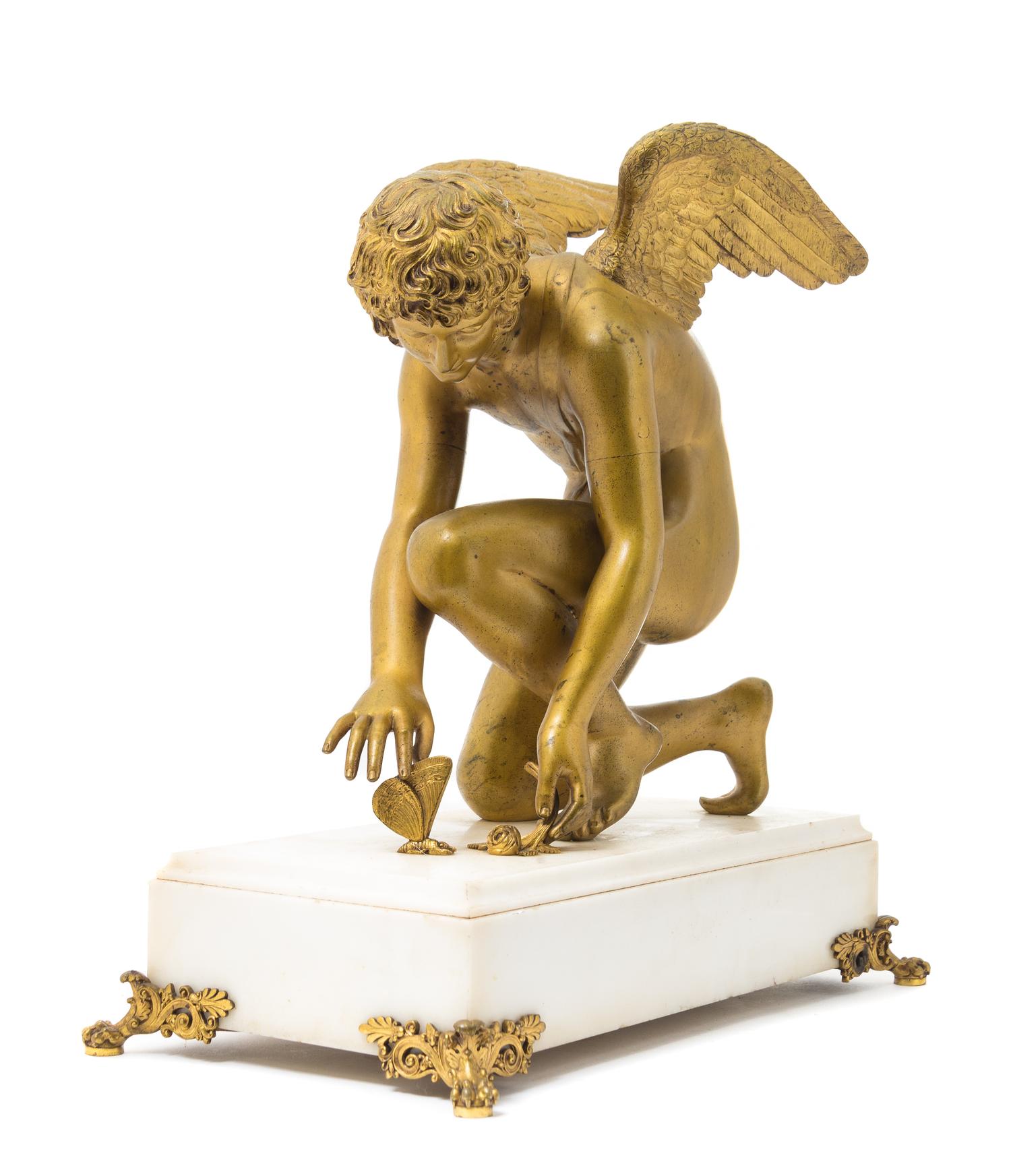 After Antoine-Denis Chaudet, (19th Century), L'Amour dit aussi l'Amour prenant un papillon