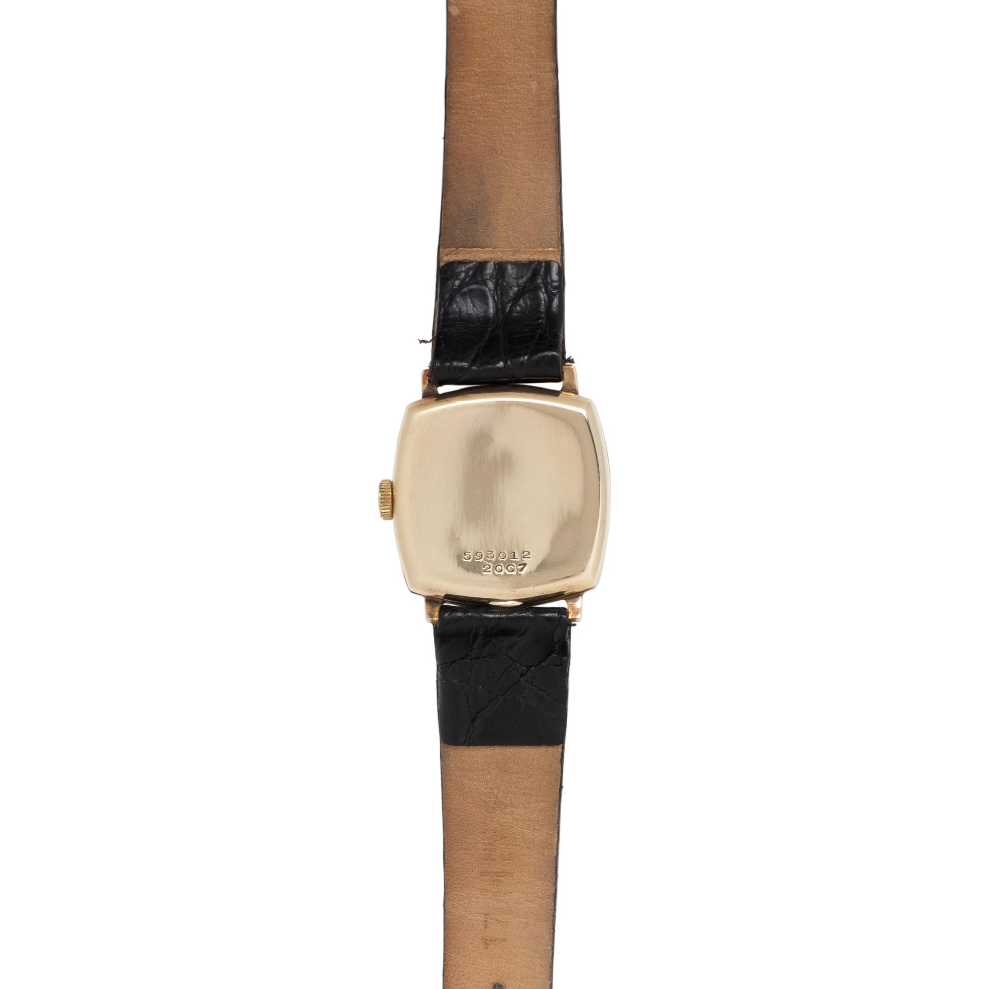 ROLEX, 9K YELLOW GOLD WRISTWATCH