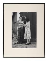 A group of five photographs from the Farm Families Project