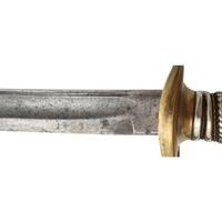 German Silver Gripped Officers Sword Inscribed to Isaiah Conley - 101st PA Infantry - POW and Prison Escapee