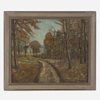 Walter Emerson Baum (American, 1884–1956) Autumn Trees
