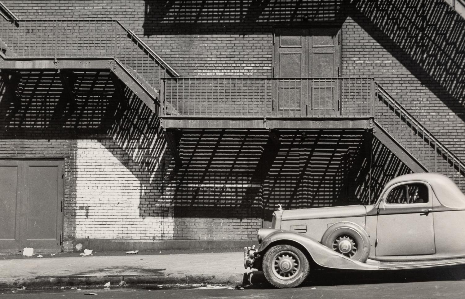 Todd Webb (1905-2000) Mr. Johnson's Pierce Arrow, Harlem, New York, 1946