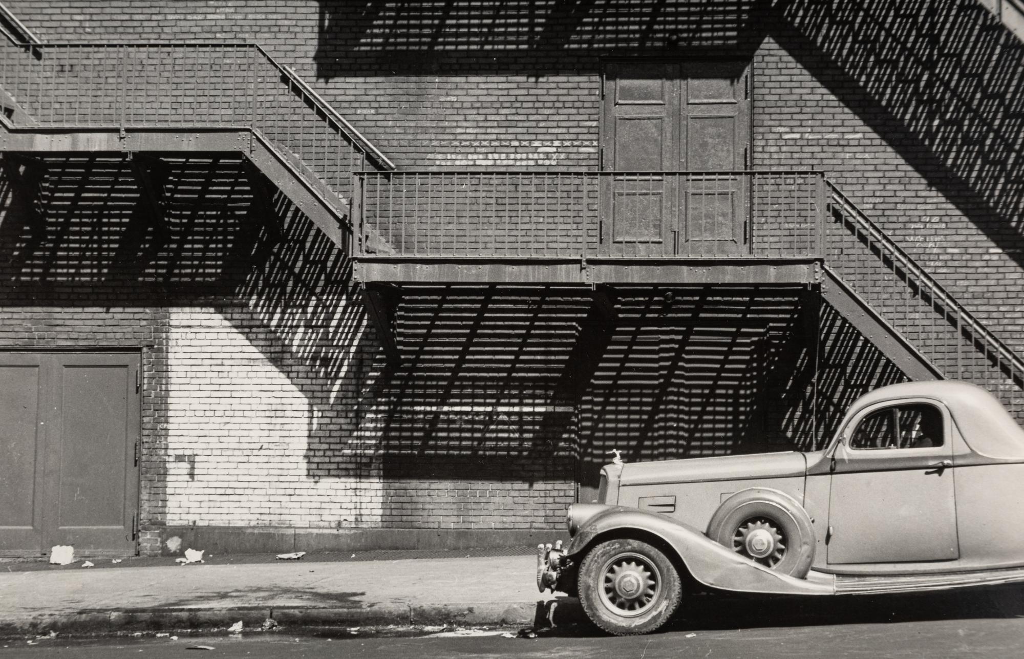 Todd Webb (1905-2000) Mr. Johnson's Pierce Arrow, Harlem, New York, 1946