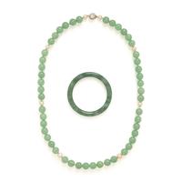 Collection of Jade Jewelry