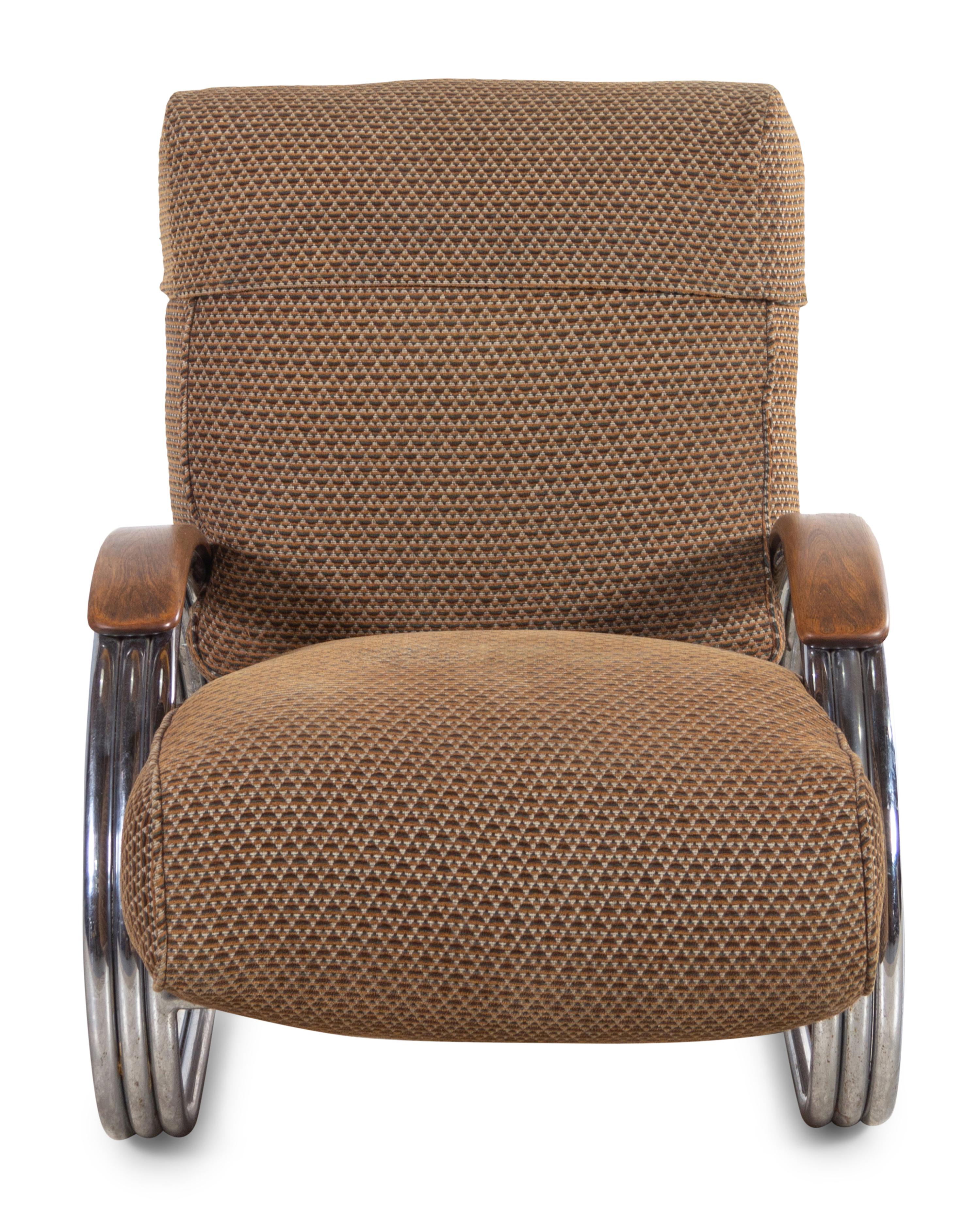 Streamline Lounge Chair, c. 1930 Lloyd Manufacturing Company