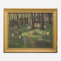 Peggy Bacon (American, 1895-1987) Camp, Alas!