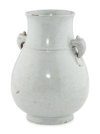 A Chinese Guan- Type Porcelain Hu Vase