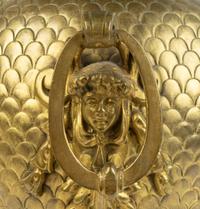 A French Gilt Bronze Urn-Form Clock — LATE 19TH CENTURY