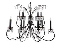An Iron Chandelier from the Hotel Sinton, Cincinnati