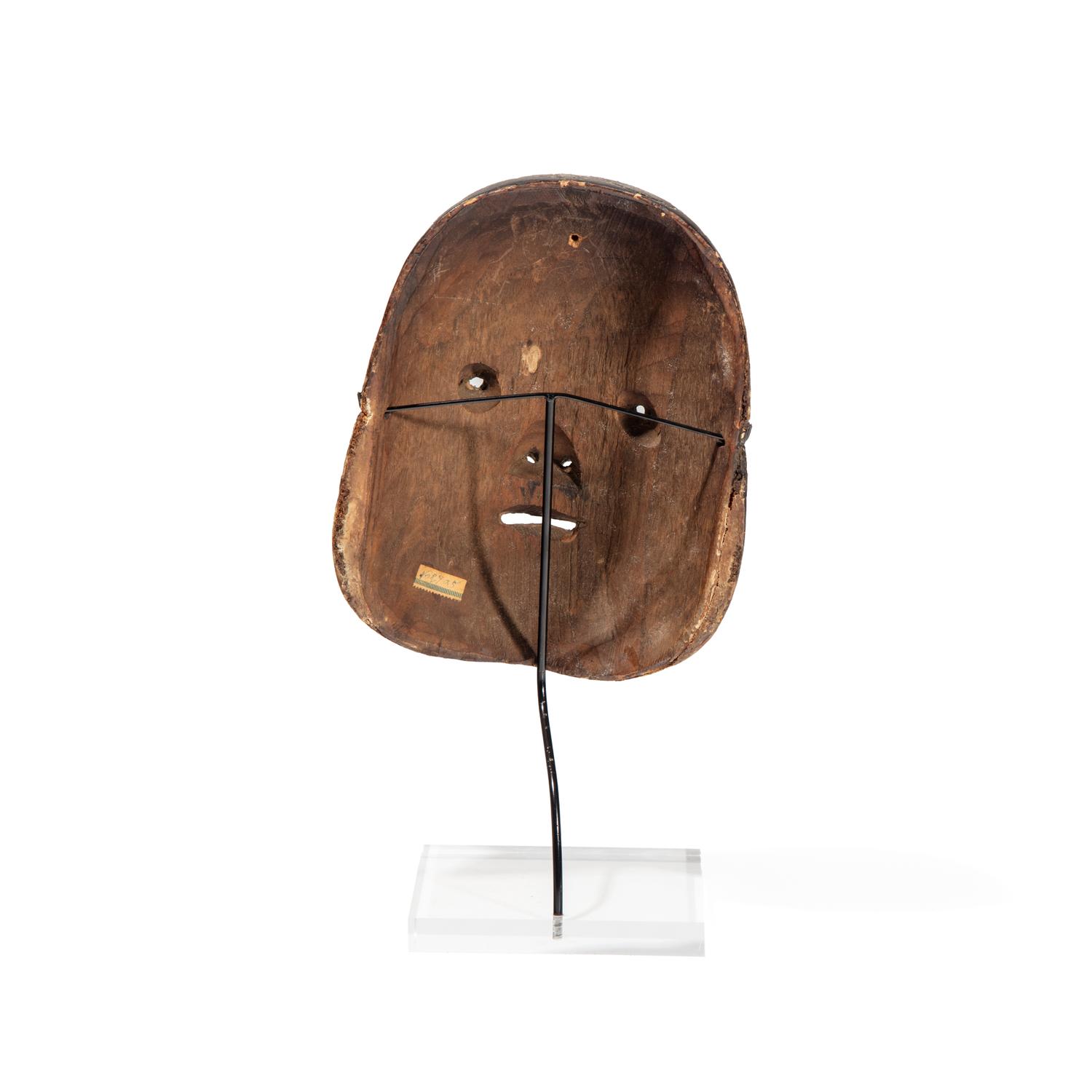 A Small Japanese Painted Noh Mask of a Young Girl