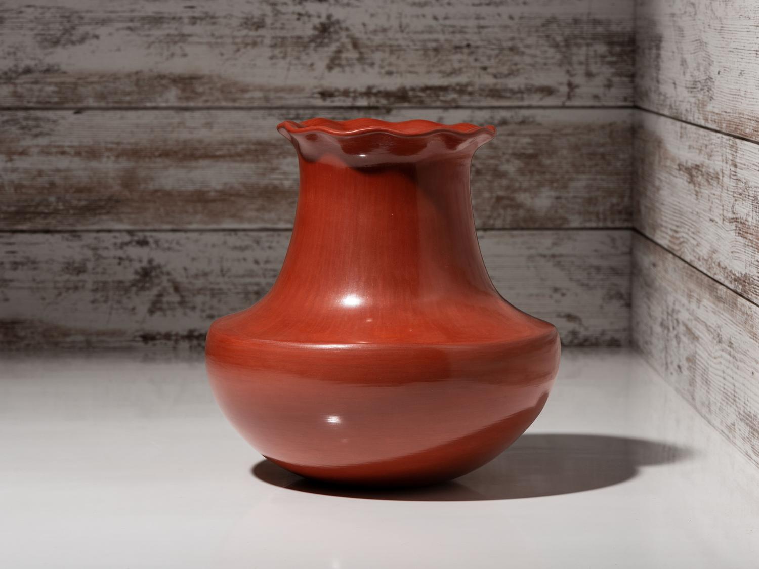 Redware Pottery Vase