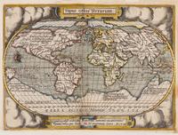ORTELIUS, Abraham and Philippe GALLE. Tiipus orbis Terrarum. [Antwerp, 1577 or later].