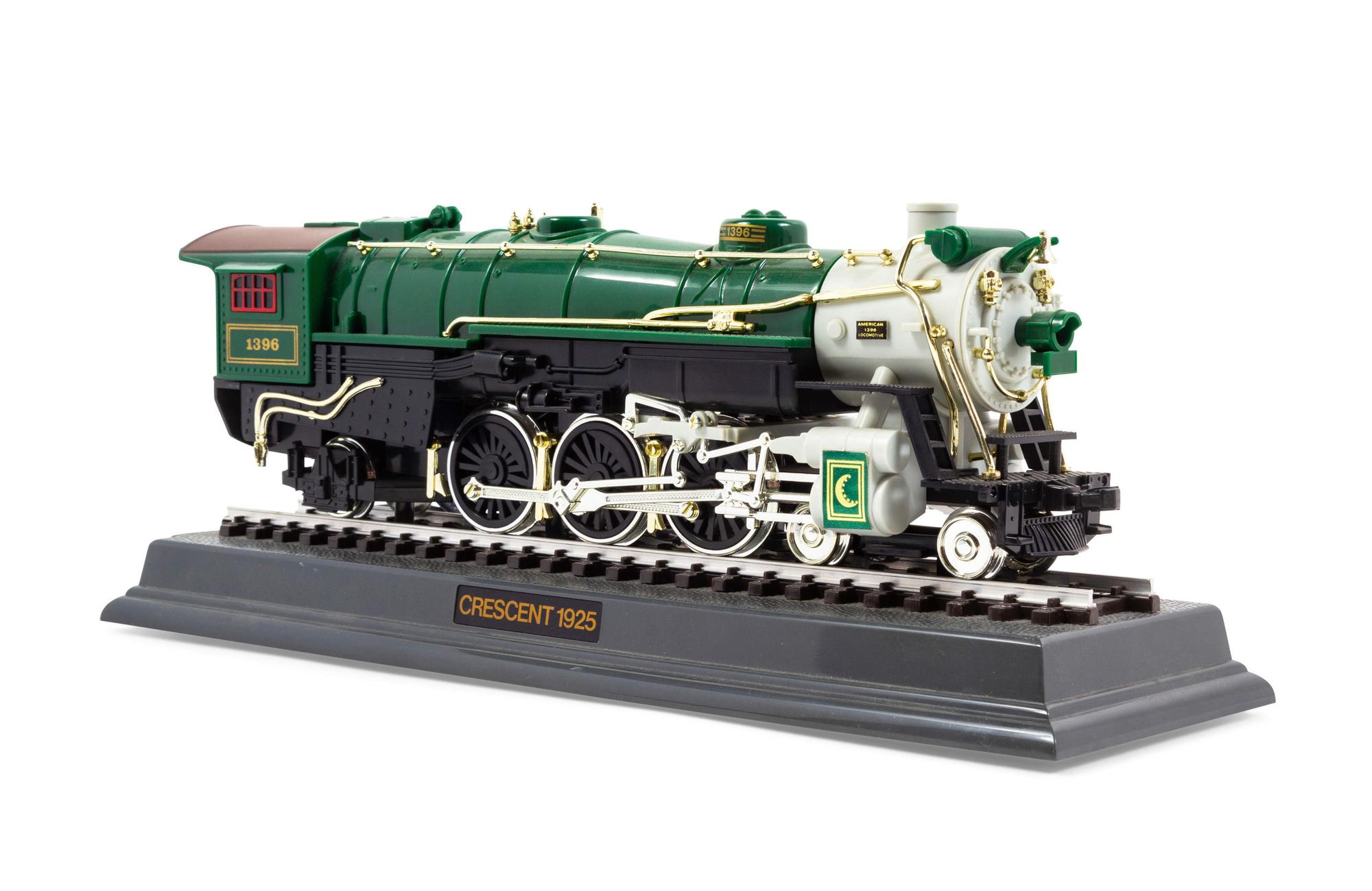 A Polychrome Resin Locomotive-Form Telephone — SECOND HALF 20TH CENTURY