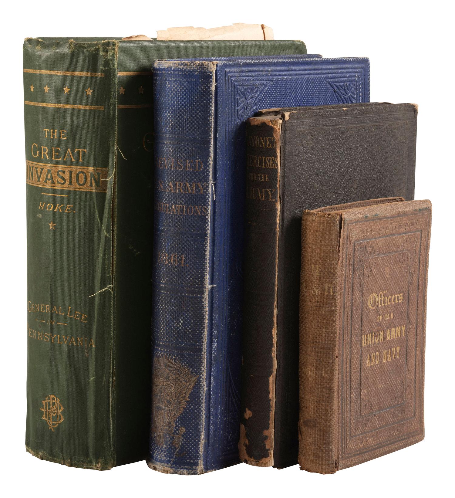 [CIVIL WAR]. HOKE, Jacob (1825-1893). The Great Invasion of 1863; Or, General Lee in Pennsylvania. FIRST EDITION, INSCRIBED BY THE AUTHOR'S WIFE, ANNIE HOKE. [ With :] Associated cabinet cards and three additional works.
