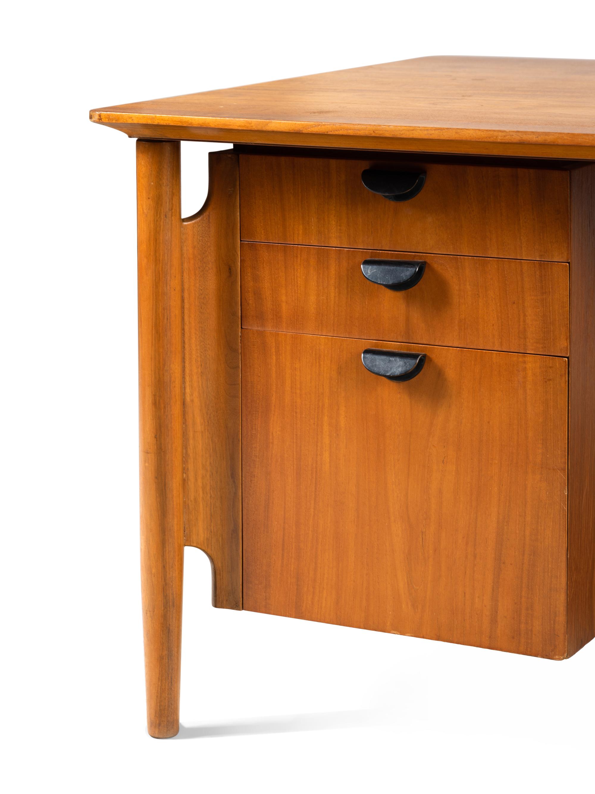 Executive Desk, circa 1955 Baker Furniture