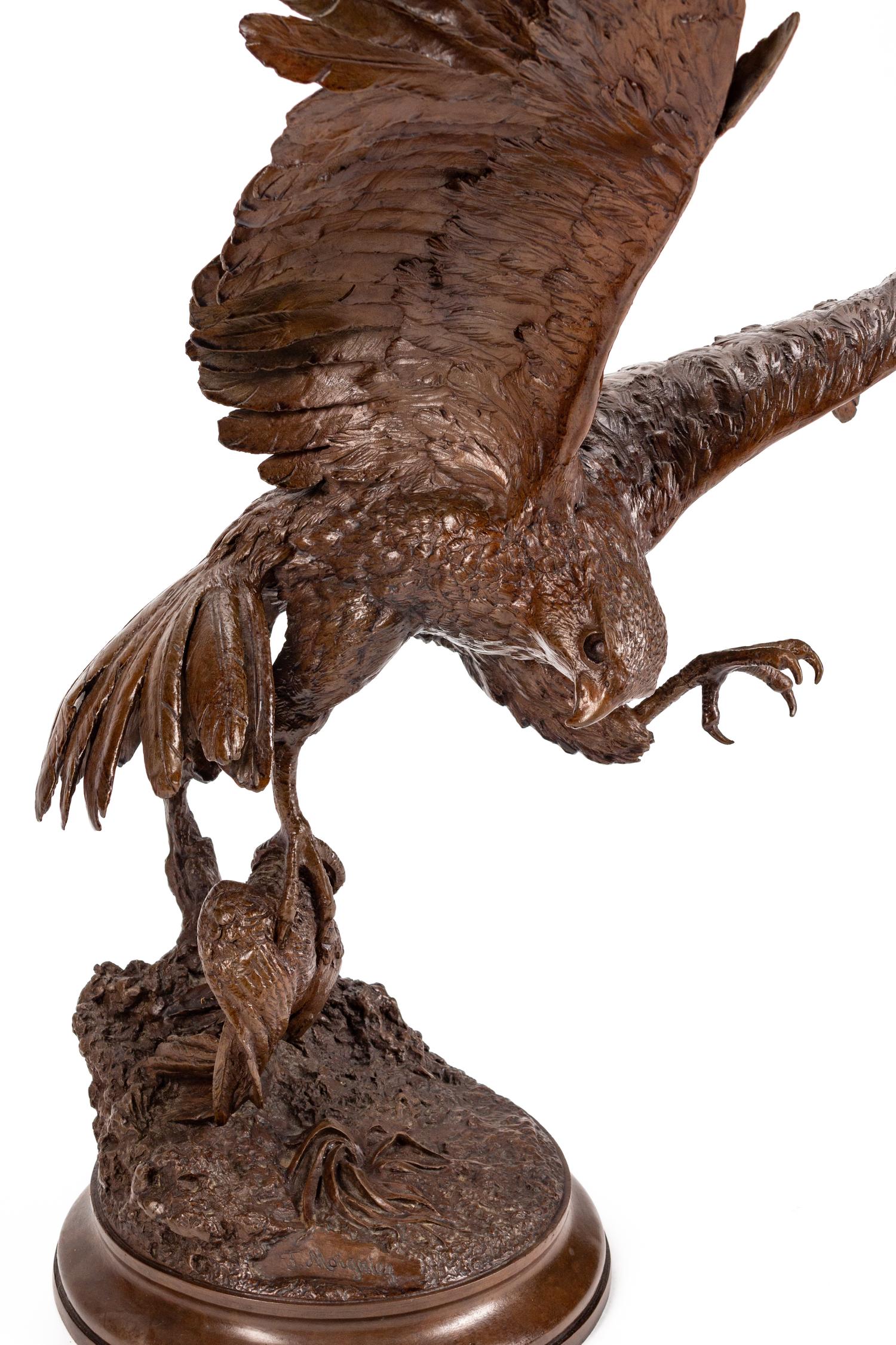 Spread-winged Eagle