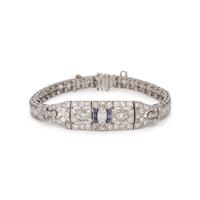 ART DECO, DIAMOND BRACELET